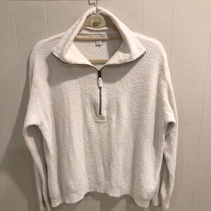 Barefoot Dreams Cozy Quarter Zip, Size S